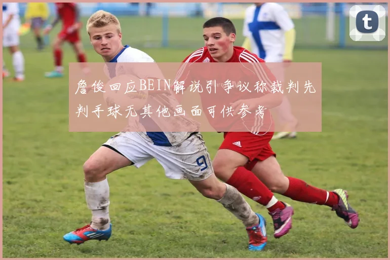 詹俊回应BEIN解说引争议称裁判先判手球无其他画面可供参考
